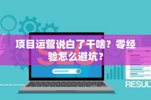 项目运营说白了干啥?零经验怎么避坑? 项目运营说白了干啥?零经验怎么避坑?